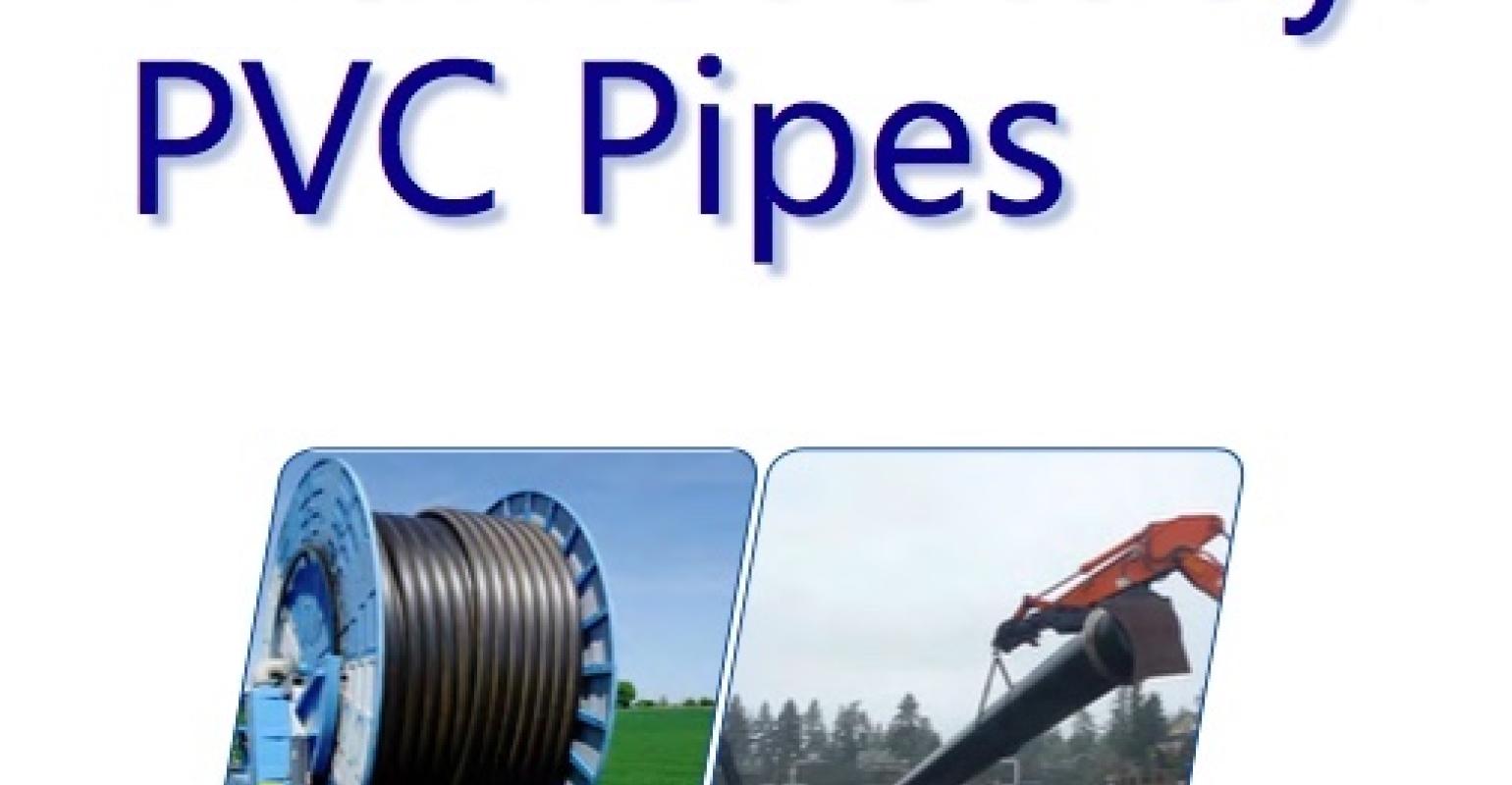 Infrastrukturreparaturen bevorzugen PVC-Rohre